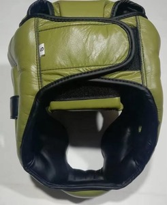 Protector de Cabeza Profesional Ligero y Ecológico Hecho a Medida OEM, Calidad Premium, Hecho 100% con Cuero Vacuno Genuino, para MMA - Product Image 5