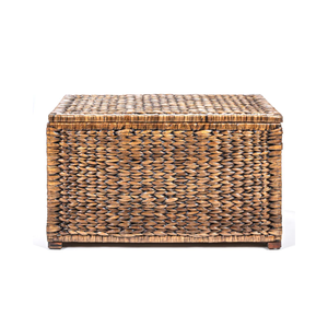 Wholesale Water Hyacinth Collapsible Laundry <b>Hamper</b> with Lid <b>Storage</b> Baskets for Organizing from Vietnam - Product Image 1