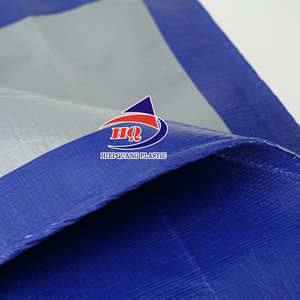 Bâche en PE Premium Imperméable Bleue/Argent Haute Durabilité Grande Capacité TRÈS RÉSISTANTE Couleurs et Tailles Personnalisées - Product Image 4