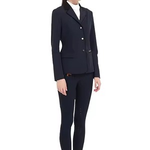 เสื้อแจ็คเก็ตขี่ม้าสำหรับการแข่งขัน MOQ ต่ำ คุณภาพสูง เสื้อแจ็คเก็ตสำหรับกีฬาขี่ม้าสำหรับผู้หญิง  รับสกรีนโลโก้ เสื้อแจ็คเก็ตสำหรับการแสดง - Product Image 4