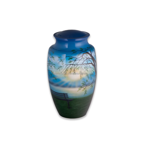 Urna de cremación de metal de la mejor calidad de recuerdo de nuevo diseño para cenizas de adultos y mascotas, suministros funerarios para el hogar - Product Image 5