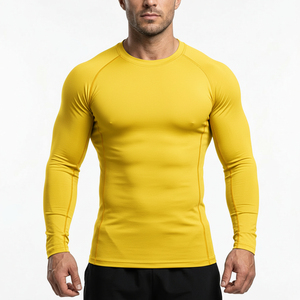 Maillot de bain homme personnalisé, coupe ajustée, séchage rapide, compression, pour le sport - Product Image 1