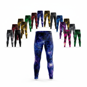 Workout Apparel Custom Printed Compression Leggings Gym Running Sports Tights Quick Dry Stretch Fitness Athletic Wear Yoga Pants - Product Image 1