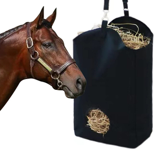 2026 Custom Wholesale Horse <b>Equestrian</b> Slow Feed Hay Bag Polyester 50x20x40cm High Quality Fashion Best Selling - Product Image 1