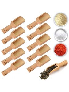 Cucharas de Madera Ecológicas Clásicas OEM ODM con Logotipo Personalizado, Acabado Espejo, Mangos Largos/Pequeños, Capacidades de 10-30 ml para Café y Azúcar - Product Image 5