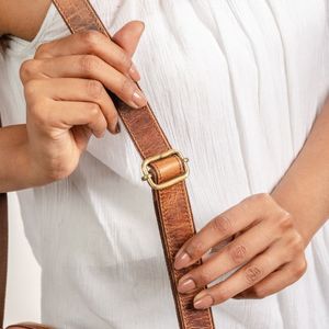 Bolso Bandolera de Cuero Genuino de Alta Calidad para Mujer, con Cierre, Resistente al Agua, Portátil, de Diseño - Product Image 4
