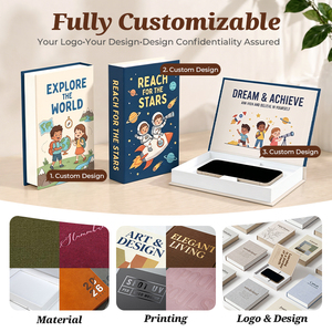 Supporto per Telefono a Forma di Libro Personalizzato, Custodia Disguata per Dispositivi, OEM, Anti-Dipendenza, per Regali Aziendali - Product Image 3