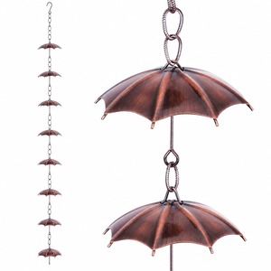 Cadena de Goteo Moderna para Drenaje de Agua de Lluvia en Exteriores - Product Image 1