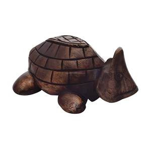 ที่วางแว่นตาไม้เนื้อแข็งรูปเต่า เป็นมิตรกับสิ่งแวดล้อม ทันสมัย มี 2 ช่อง สำหรับใช้ในชีวิตประจำวัน พกพาสะดวก นำเข้าจากอินเดีย - Product Image 4