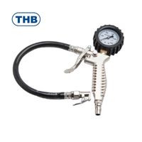 3 Function Professional Level Aluminum Tire Inflator with 16bar Pressure TPMS Type Universal Fit