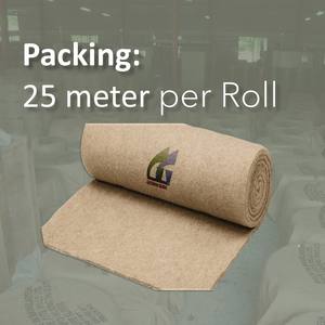 Rouleau de feutre de jute 100 % naturel pour travaux de jardinage, 100 cm de large, 25 mètres de long, fournisseur en gros Goodman Global Bangladesh - Product Image 3