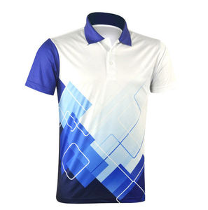 Polo personnalisé sublimé, coupe ajustée, séchage rapide, polo sublimé à manches courtes, tissu tricoté de haute qualité - Product Image 2
