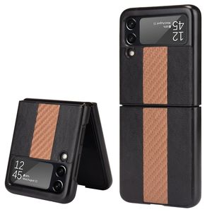 Per Samsung per Galaxy Z Flip 3 5G sottile pieghevole in pelle antiurto custodia del telefono - Product Image 5