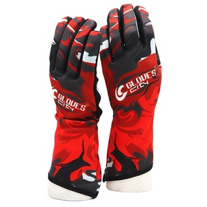2025 Custom Design Professional Nomax Sports <b>Gloves</b> for Adults High Quality Kart Racing Riding Breathable Windproof in Black - Product Image 6