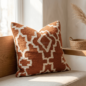 Boho Kilim Pillow <b>Cover</b> 18x18 Tribal <b>Throw</b> Cushion Case Handwoven Vintage Rug Fabric Indian Wholesale Supplier Kilim Pillowslip - Product Image 1
