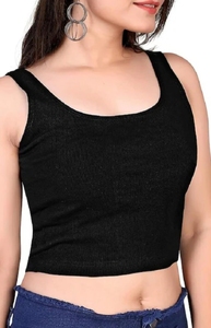 Meilleure vente estivale : Débardeur à fines bretelles pour femmes, coupe ajustée, style crop top, pour adolescentes et femmes, de haute qualité, basique mais au look élégant - Product Image 4