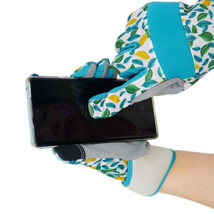 Gants de jardinage en polyester résistants aux éperons et aux perforations, à enfiler, compatibles écran tactile, pour la protection à domicile - Product Image 3