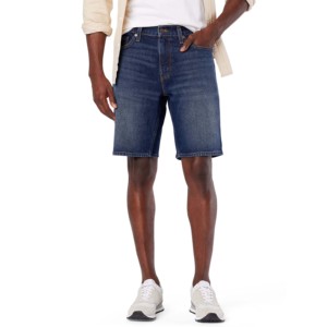 2026 Fashion Design American Retro Denim Jorts Baggy Y2k Vintage Hip Hop Summer Washed Embroidery Short <b>Jeans</b> for Man - Product Image 3