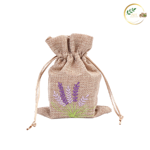 Durable Jute Jewelry Pouch <b>Small</b> Size for Eco Conscious <b>Packaging</b> Needs - Product Image 2