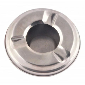 Cendrier en métal tendance avec couvercle, fait main, forme et taille personnalisées, pour cigarettes, fabriqué en Inde - Product Image 3
