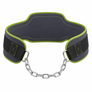 Strong Back Support Dip <b>Belt</b> For Weighted Dips & Calisthenics, In Black And <b>Red</b> Color Weightlifting <b>Belts</b> - Product Image 4