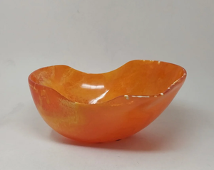 Polished Eco-Friendly Resin Bowls Classic Design Lightweight for <b>Camping</b> Gifts Decor Fruit Serving - Product Image 1