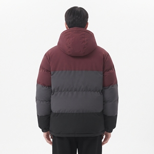 Chaqueta de Invierno para Hombre Hawk Eye, Impermeable, Cortavientos, Acolchada, Informal, con Cierre de Cremallera, Relleno de Poliéster Grueso, Personalizable - Product Image 2