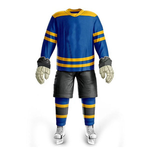 Vêtements de sport flexibles, tissu extensible, uniforme de hockey sur glace, coupe confortable, uniforme de hockey sur glace - Product Image 4