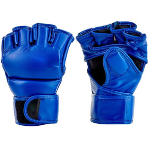 High Quality Customized Cowhide Leather Pu Leather MMA <b>Gloves</b> Breathable Dummy <b>Type</b> - Product Image 2