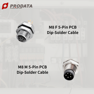 Câble adaptateur étanche IP67 M8 5 broches personnalisé pour panneaux de commande - Product Image 5