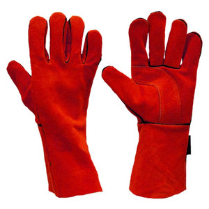 Guantes de Soldadura de Cuero OEM, Resistentes al Calor, de Piel de Vaca, para Seguridad Industrial - Product Image 2