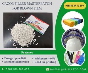 Gránulos de masterbatch de PE blanco LLDPE+LDPE para moldeo por inyección, productos plásticos, película agrícola - CPI Vietnam - Product Image 1