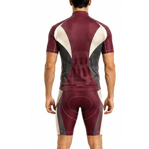 Personalized Cycling Uniform <b>Men</b> Short Sleeve Jersey With <b>Bib</b> Shorts Custom Team Sportswear Wholesale Clothing Manufacturer - Product Image 5
