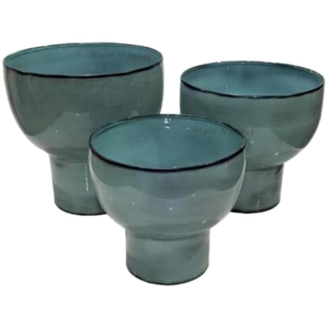 Soporte para macetas de hierro con recubrimiento en polvo, duradero, multiusos, para interiores y exteriores, con drenaje. - Product Image 2