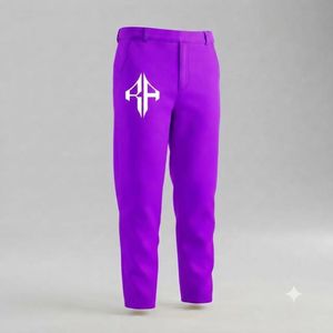 Traje de Pantalón y Chaqueta de Terciopelo Estilo Italiano para Hombre, Antiarrugas, Transpirable, Cierre de Botones, Diseño Plano Frontal, Viscosa/Poliéster - Product Image 3