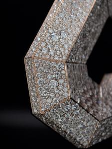 Custom Iced Out Letter C Pendant Necklace 925 Silver with Moissanite Diamonds Cuban Chain Hip Hop Jewelry for Men and Women - Product Image 2