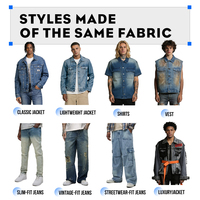 Veste de travail pour homme avec logo personnalisé, fermeture éclair, finition délavée vintage, détails effet éclaboussures de peinture, manteau en toile tendance, vêtement d'extérieur de haute qualité
