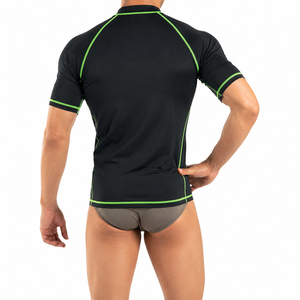 Maillot de compression à manches courtes et col montant - Product Image 2