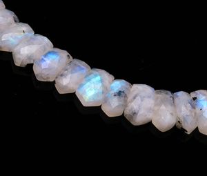 Flashy Natural Rainbow Moonstone Beaded <b>Necklace</b> <b>Statement</b> Gemstone Choker <b>Necklace</b> Handmade Jewelry Making Wholesale Supplies - Product Image 6