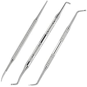 Outil professionnel en acier inoxydable pour le retrait des ongles incarnés, lime de précision pour le nettoyage des bords des ongles épais et durs - Product Image 1