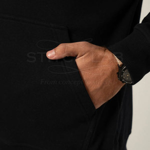 Novedad: Sudaderas con Capucha de Verano para Hombre, Calidad Premium, 100% Algodón, Color Sólido, Personalizables, de Secado Rápido, Transpirables, con Bolsillos - Product Image 6