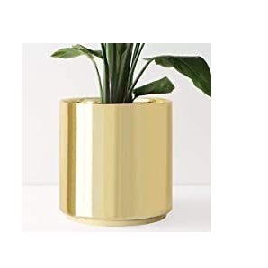 Jardinière en acier inoxydable / Vase à fleurs en métal / Jardinières pour plantes d'extérieur et d'intérieur - Product Image 2