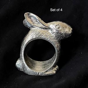 Anillo para Servilletas con Cabeza de Ciervo Plateada, Aleación de Zinc, Diseño Vintage, Decoración Navideña para Mesa, 5 cm de Ancho, Vajilla Navideña - Product Image 6