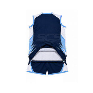 Dernier design, style unique, uniforme de volley-ball, service OEM, uniformes de volley-ball en matériau solide - Product Image 4