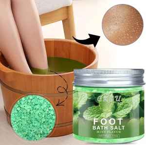 Mezcla de Cristales de Sal de Baño Relajante Natural y Cristales Detox para Spa con Esencia de Lavanda para Relajación Muscular y Cuidado Suave de la Piel - Product Image 5