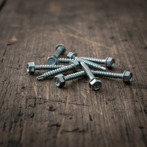 Tornillos de Rosca Gruesa de Acero al Carbono Clase 4.8 6.8 con Recubrimiento de Zinc, Cabeza Hexagonal, Autoperforantes, Disponibles para OEM, Venta al Por Mayor de Fábrica - Product Image 3