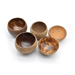 Wholesale Natural Coconut Shell Bowl <b>Candles</b> with Wooden <b>Wick</b> | Custom Logo | Eco-Friendly Soy Wax <b>Candle</b> - Product Image 6