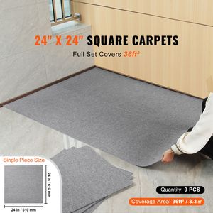 Piastrelle di Moquette Autoadesive 24FT X 24FT, Morbide e Imbottite, Facili da Installare per Uffici - Product Image 2