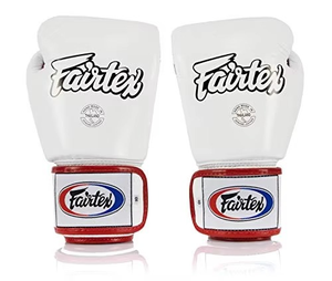 Fair tex Cowhide Leather MMA Gloves <b>Lace</b>-Up Closure Full Finger Design Sanda Training Boxing Sparring Hook-and-Loop Wrist - Product Image 4
