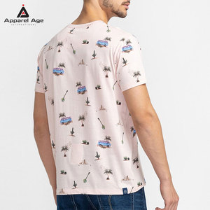 เสื้อยืดคอตตอน 100% ดีไซน์ใหม่ล่าสุด สไตล์สตรีทแวร์ พิมพ์โลโก้ตามสั่ง ทรงหลวม ราคาส่ง สำหรับผู้ชาย - Product Image 2